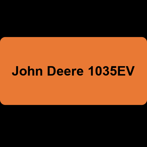 John Deere 1035EV